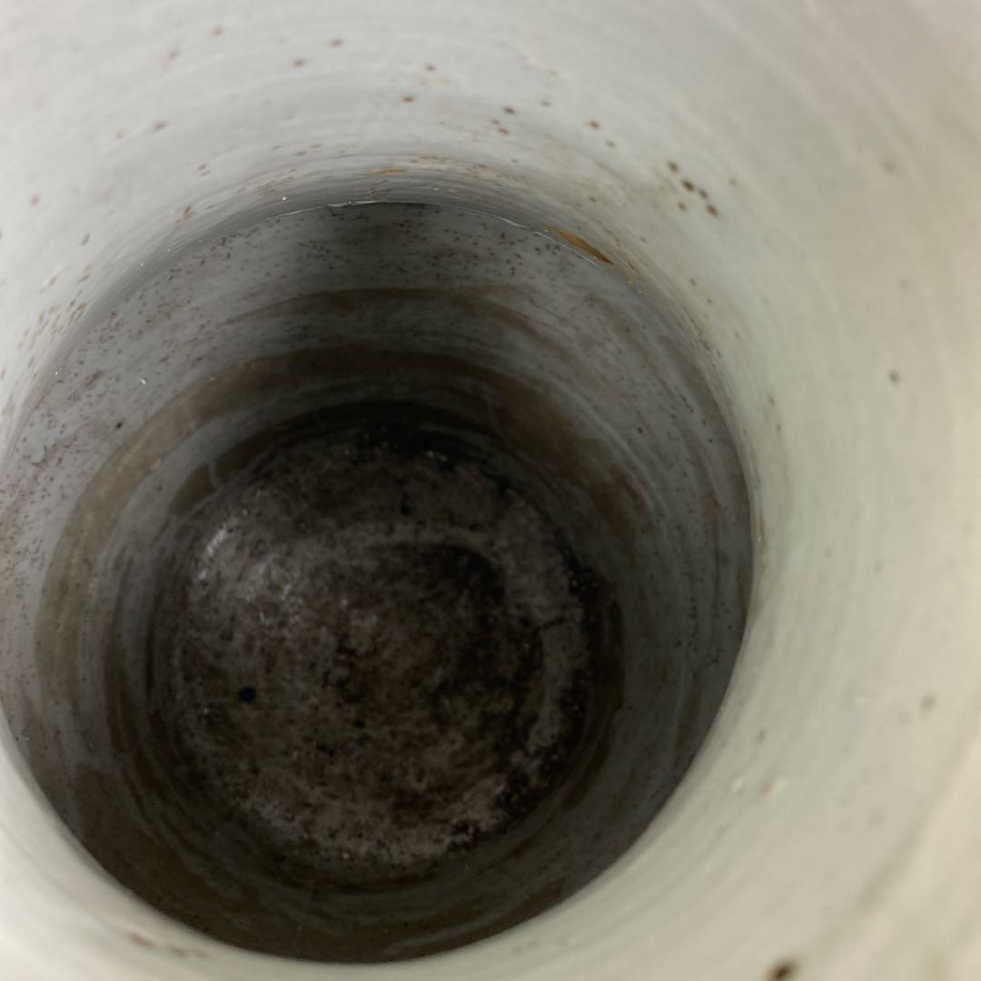 専用中国清時代　染付　花鳥紋　花瓶　高さ約33.2㎝　木箱付　東さ7-0304①