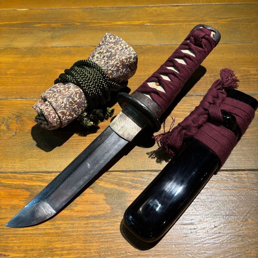 日本刀残欠クラフトナイフNo.90 長光作 半太刀拵