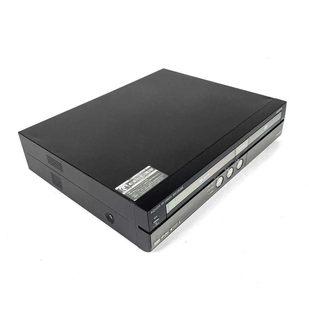 シャープ DV-ACV52 HDD搭載 VHS DVDレコーダー 箱付き完品