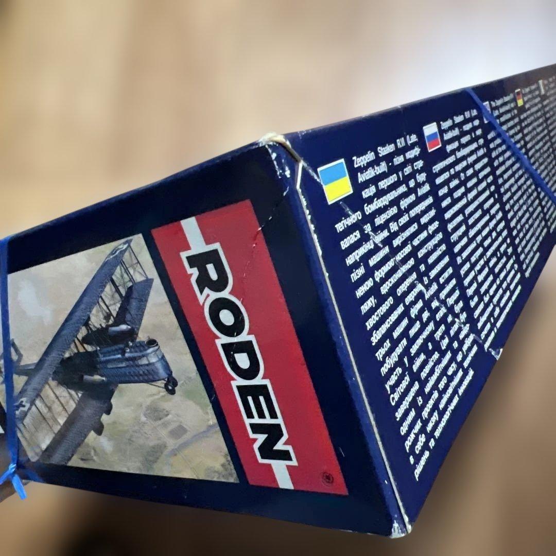 未組立プラモデルRODEN製 ツェッペリンStaaken R.VI 1/72