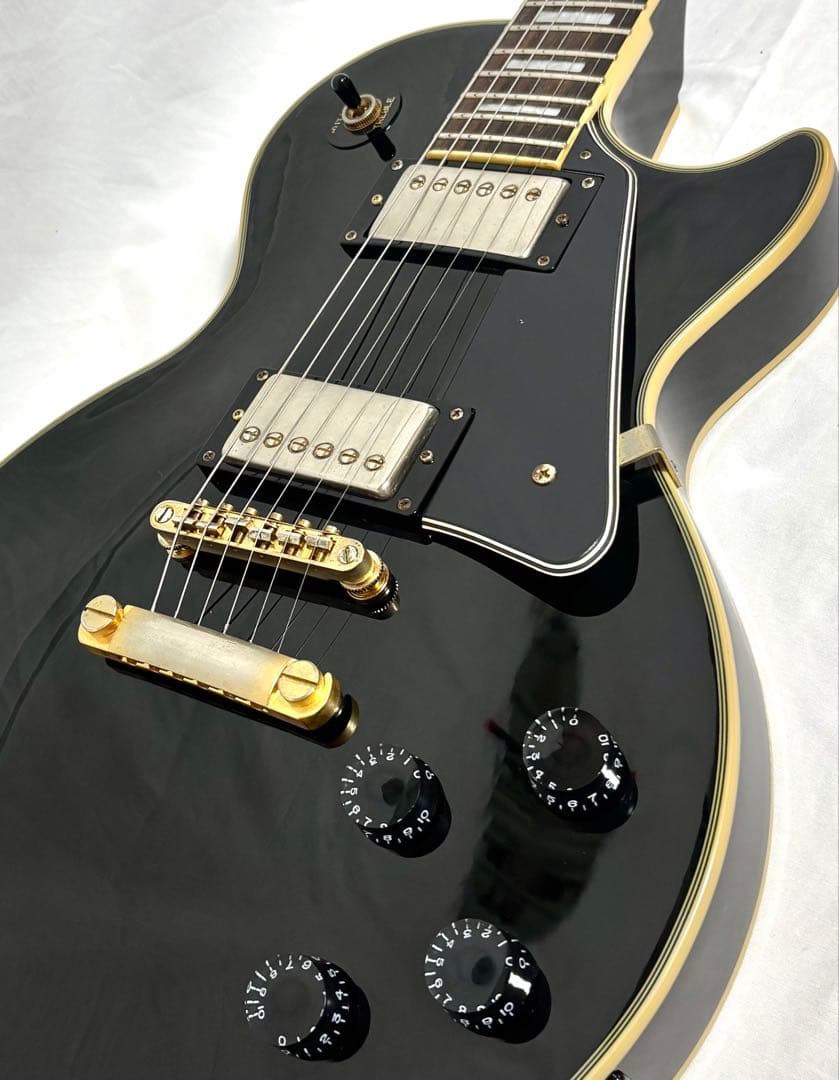 【新品弦張替済】Epiphone レスポール カスタムプロ コイルタップ