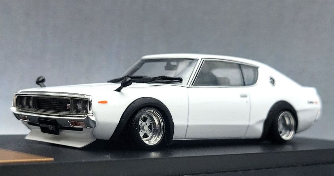 1/43　スカイライン改　ケンメリ2Dr　SSRマークⅡ　アルミ製　深リム
