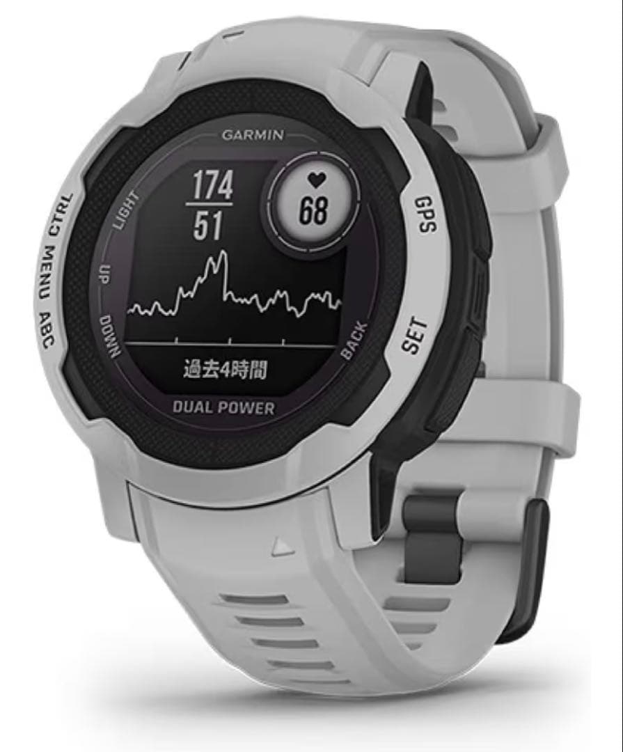GARMIN instint2s SURF dualpower ホワイト
