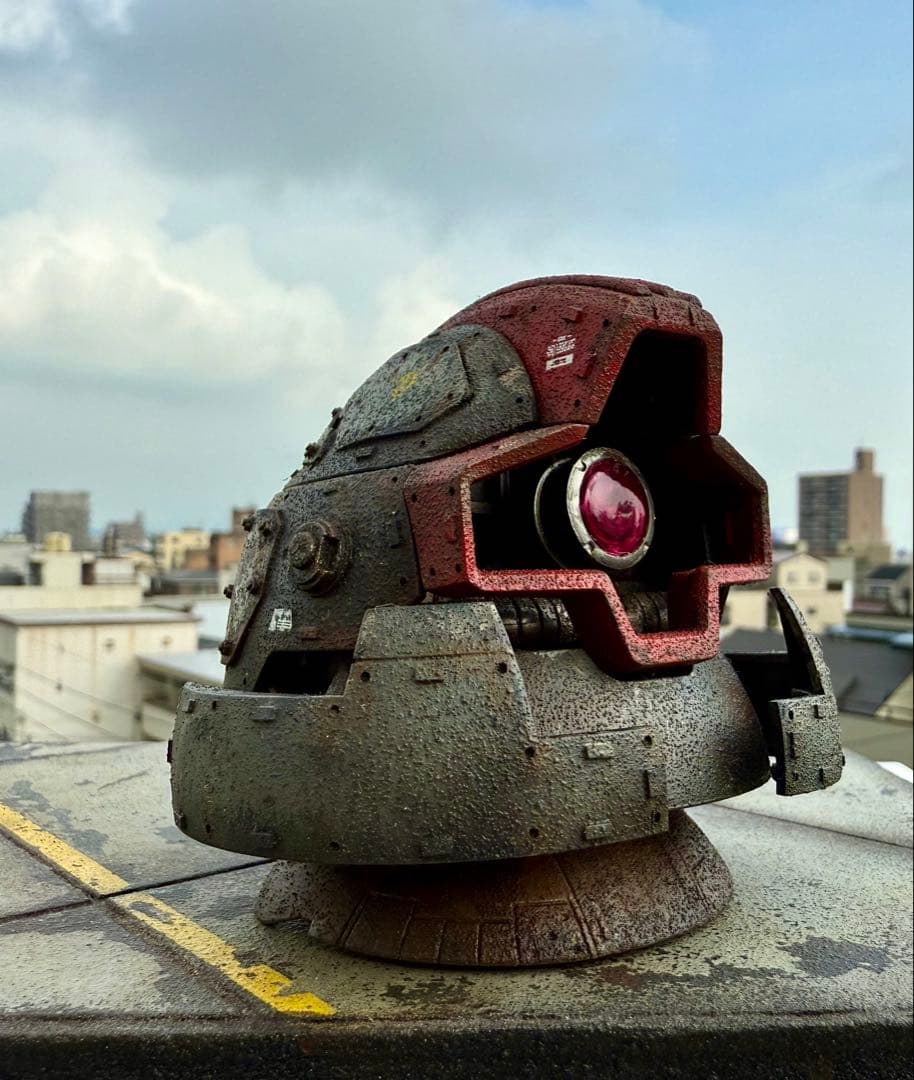 EXCEED MODEL ドムヘッド　量産機カラー　現地改修　塗装完成品