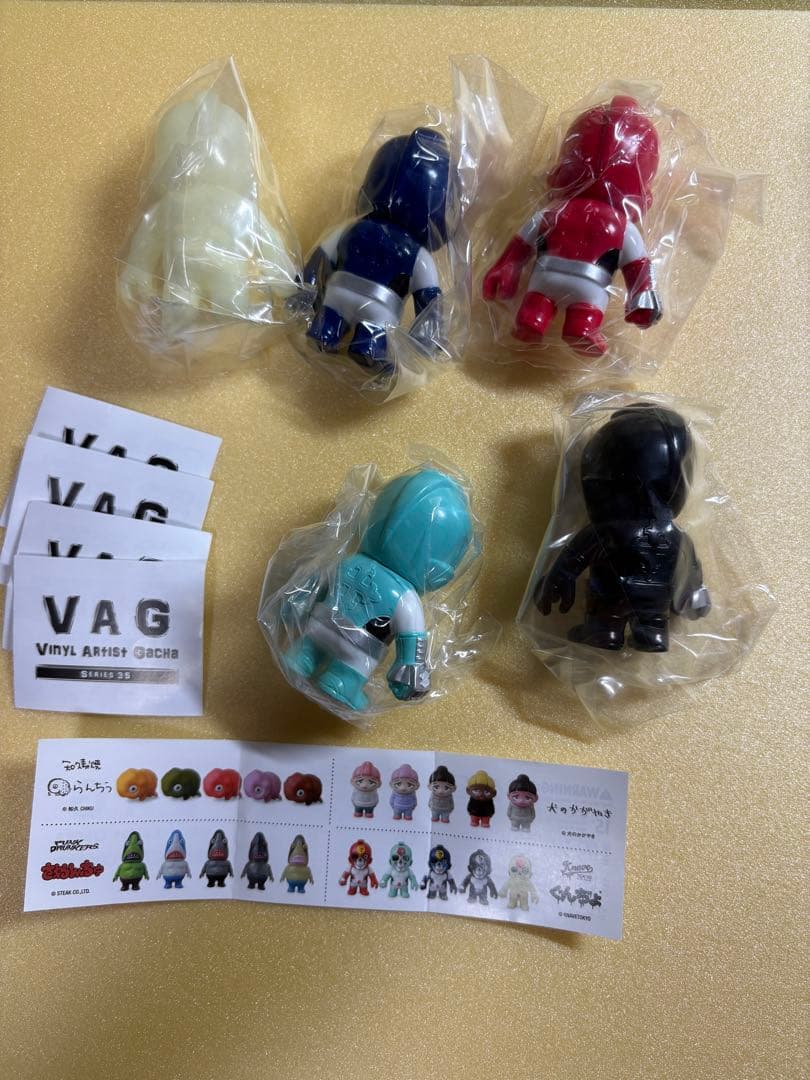 VAG ぐんぢょ　全５種類