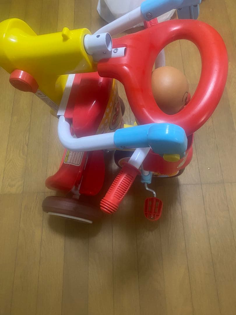アンパンマン 折りたたみ三輪車 オールインワンUP2