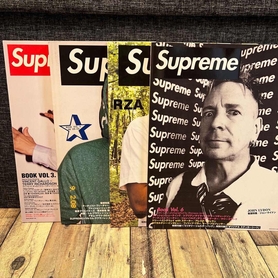 Supreme Book Vol.3 Vol.4 Vol.5 Vol.6 本