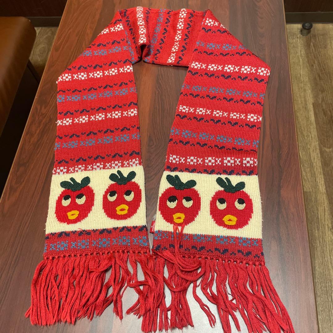 HYSTERIC GLAMOUR トマトバードマフラー　90s ビンテージY2K