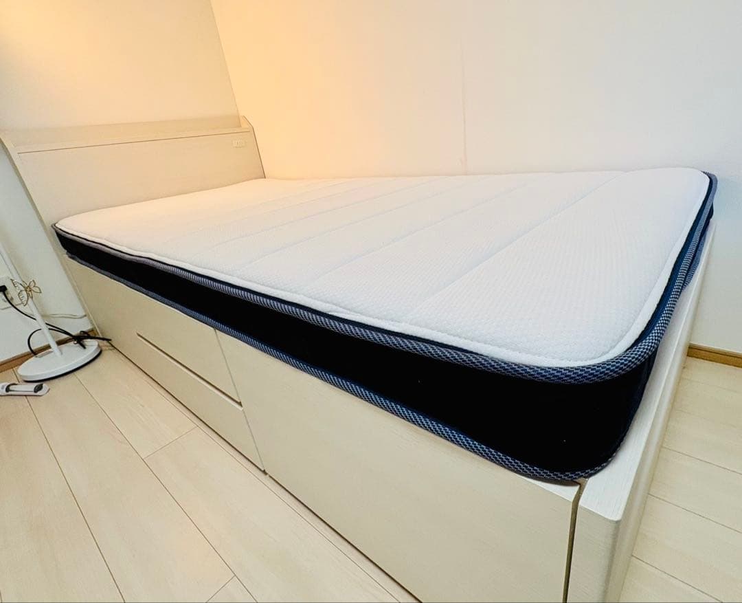 鮎【引取り限定（東京都板橋区）】ニトリ 大容量収納ベッド