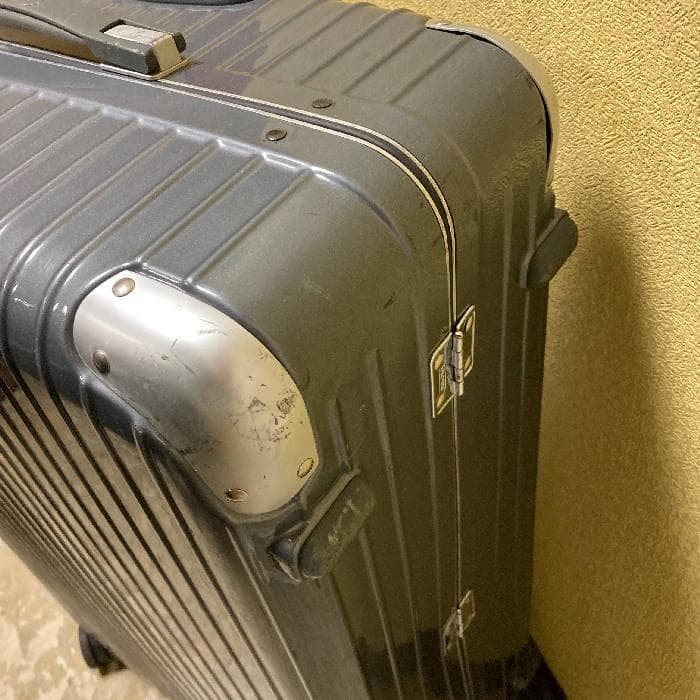 ★ジャンク品につきオマケキャリーケース入り★RIMOWA キャリーケース グレー