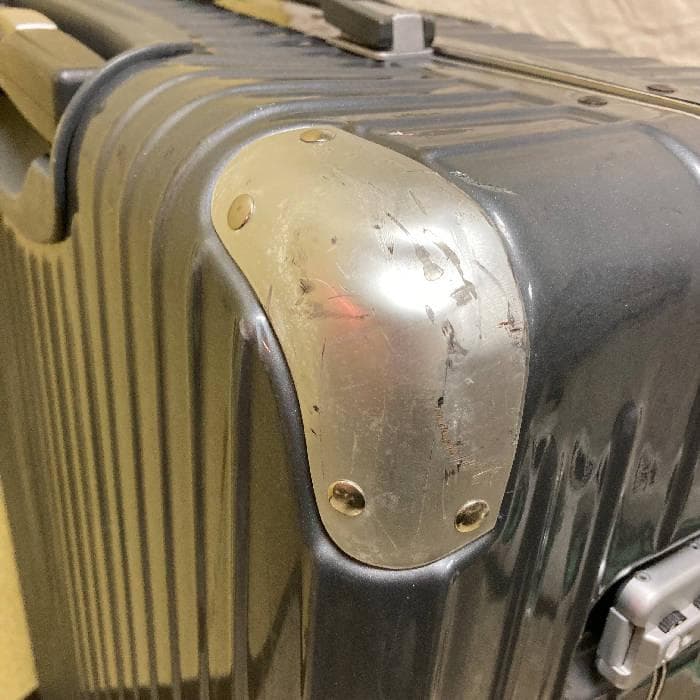 ★ジャンク品につきオマケキャリーケース入り★RIMOWA キャリーケース グレー