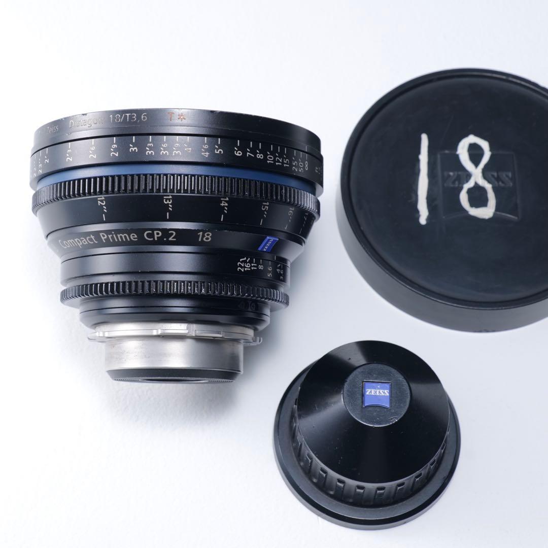 Carl Zeiss CP.2 cp2 18mm T3.6 PL動画シネマレンズ