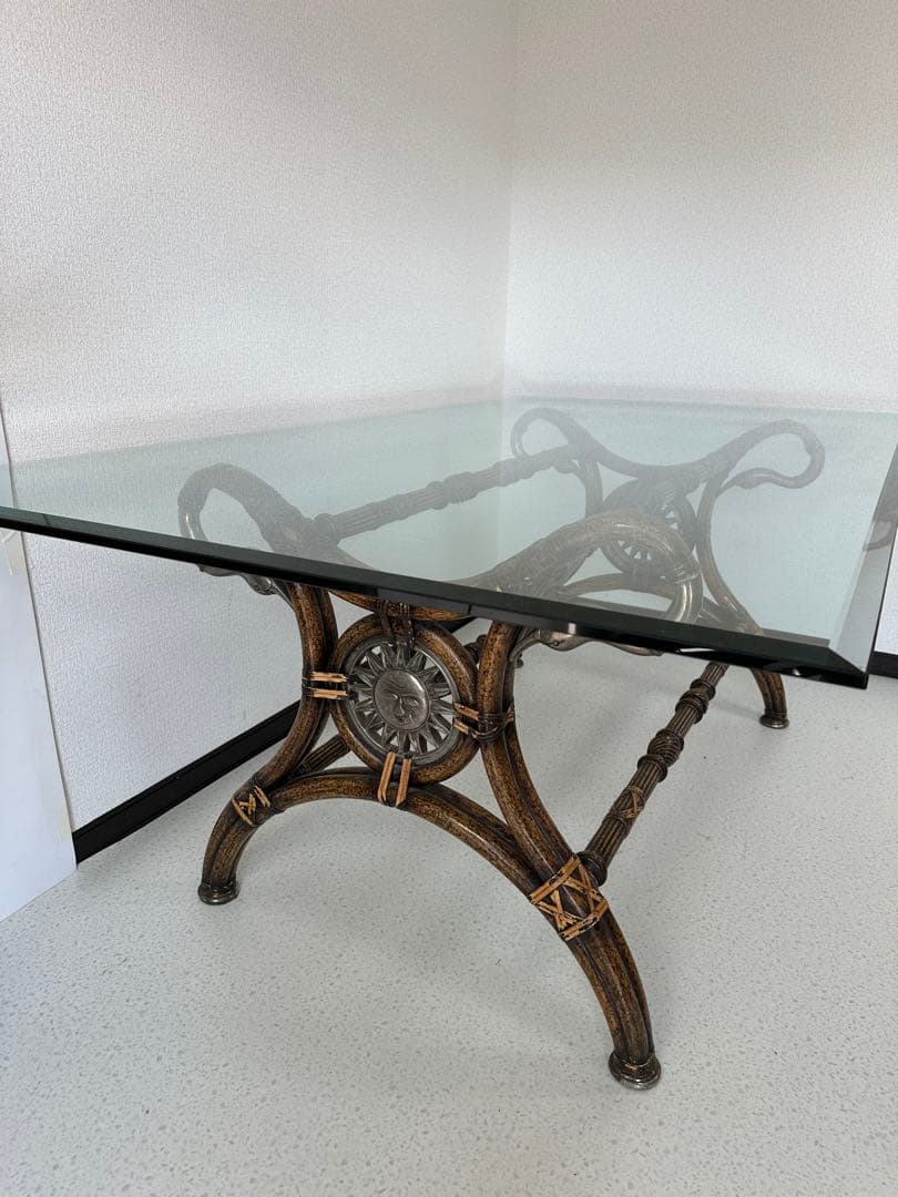 英国 リジェンシー様式 スワンネック ダイニングテーブル