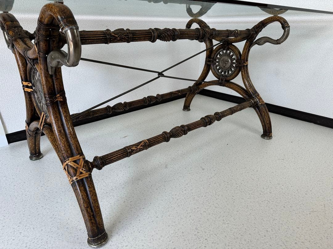 英国 リジェンシー様式 スワンネック ダイニングテーブル