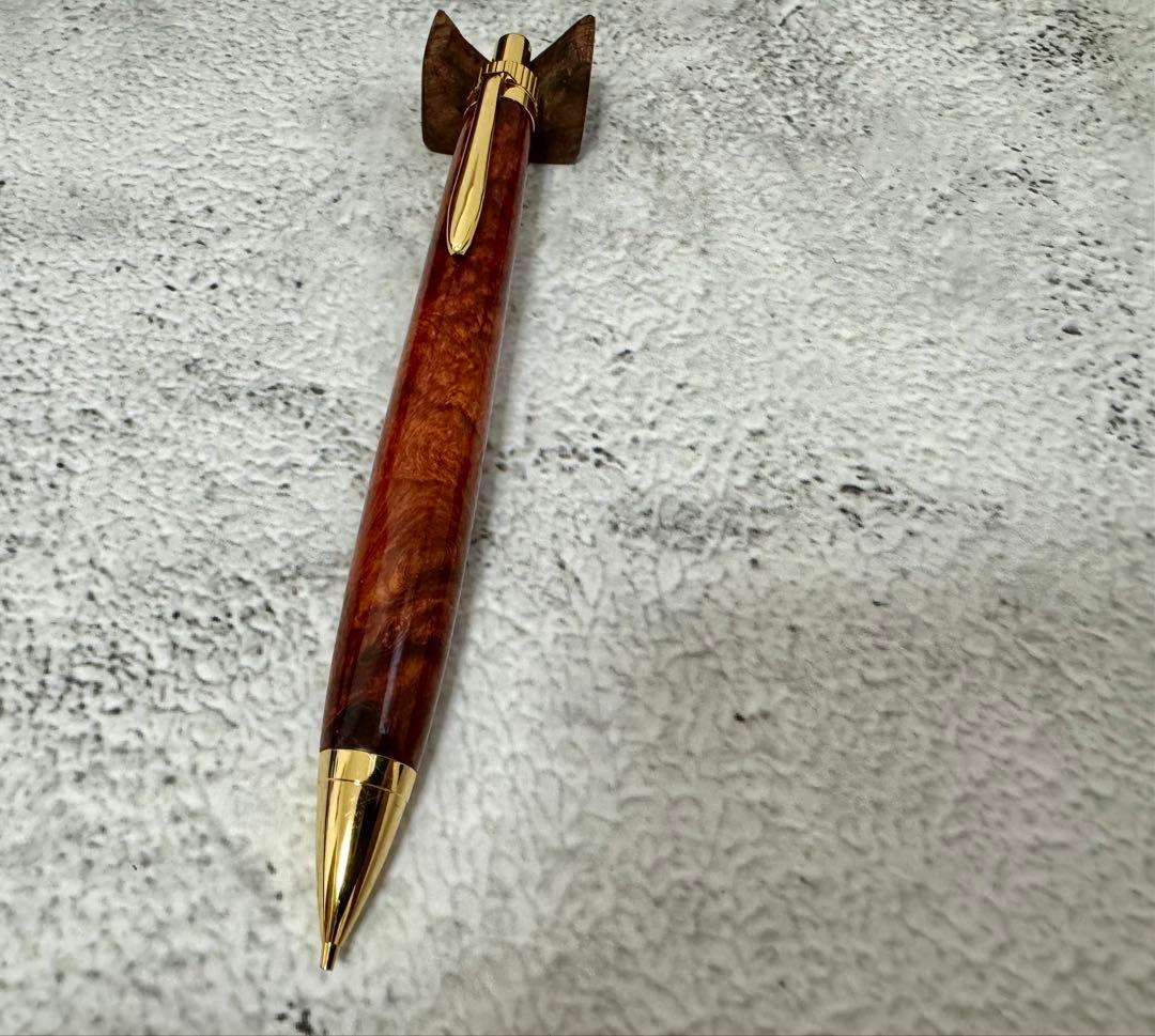 ☆金木犀さん ローズウッド シャープペンシル 新品 抽選当選品 ☆