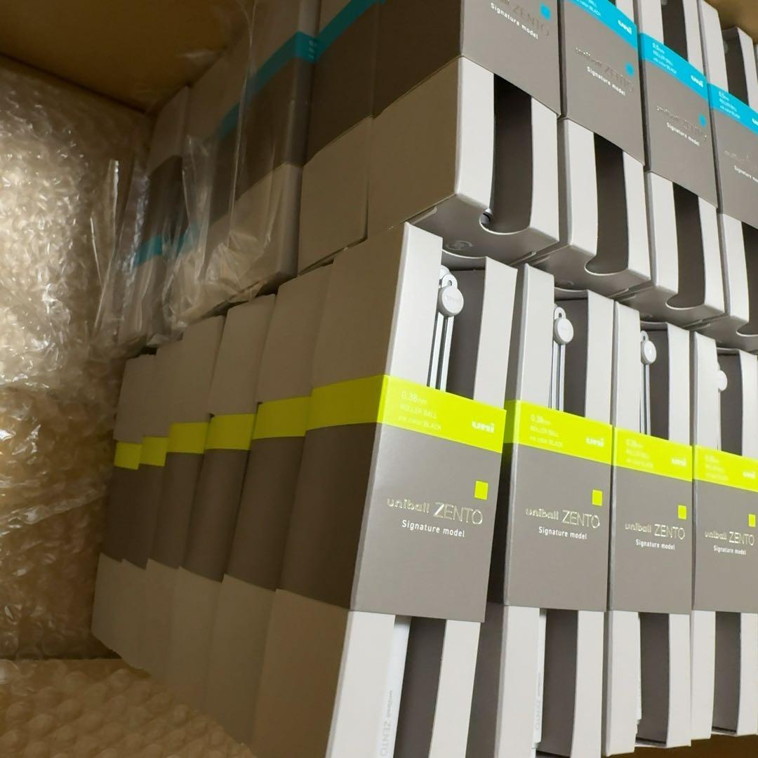 60本セット uniball ZENTO Signature model
