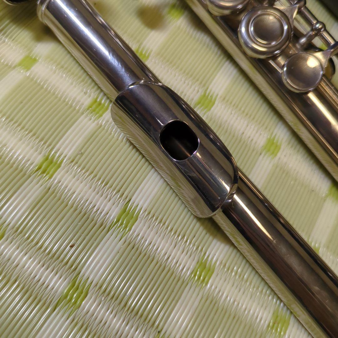 kubo Pearlフルート本体 ケース・バッグ・掃除棒付き