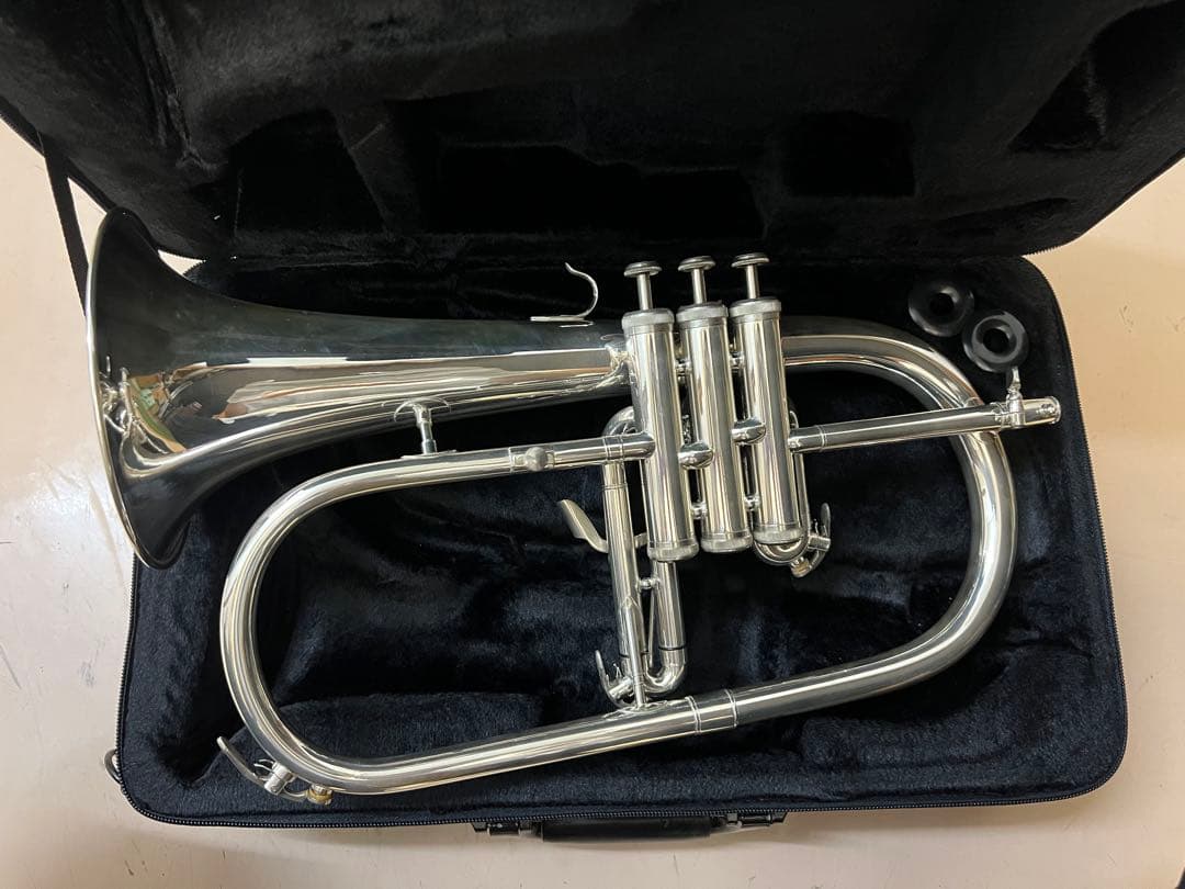 J-Michaelフリューゲルホルン 銀メッキ セミハードケース付き