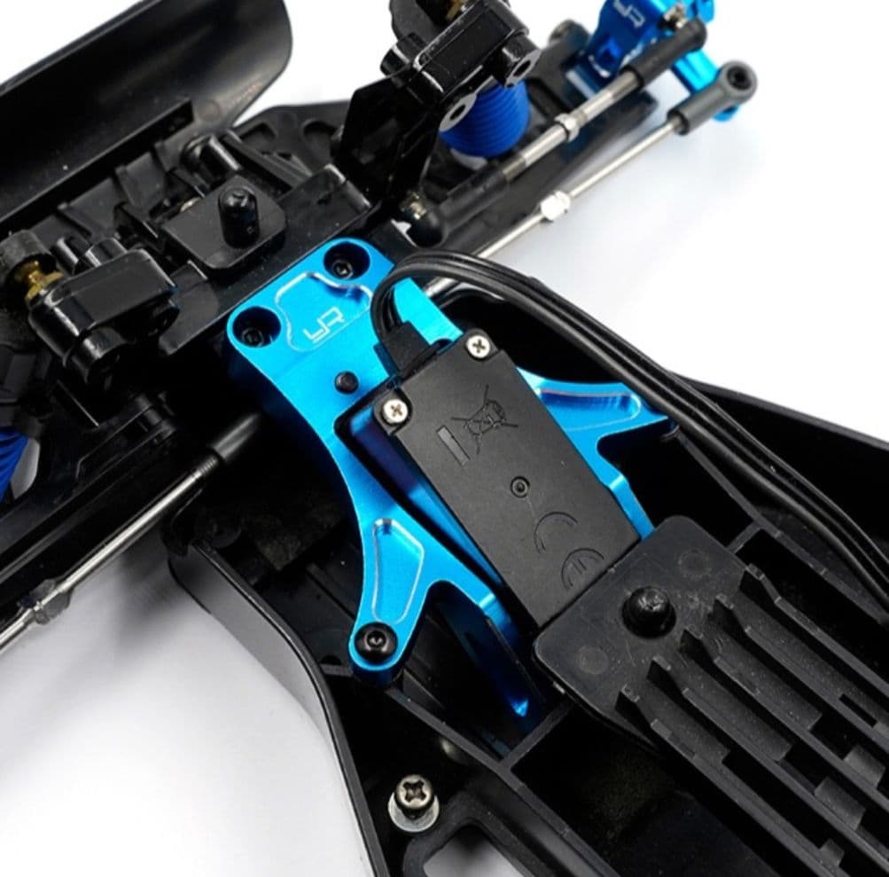 ヤーレーシング　DT02 アルミサーボマウント　メタル