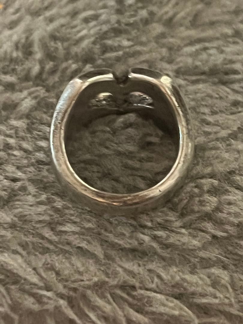 70~90s代のヴィンテージジュエリー シルバー ハート型リング 925