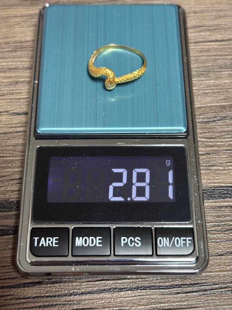 k18 ダイヤ付き　本日限定で値下げ！即購入歓迎！明日になったら価格戻します！