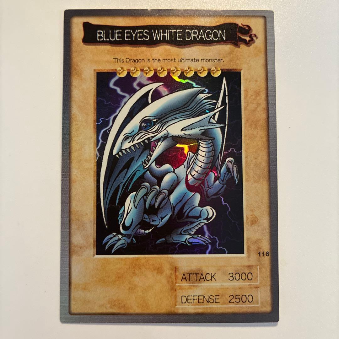 遊戯王　初期　バンダイ版　ブルーアイズホワイトドラゴン　英語版　1枚