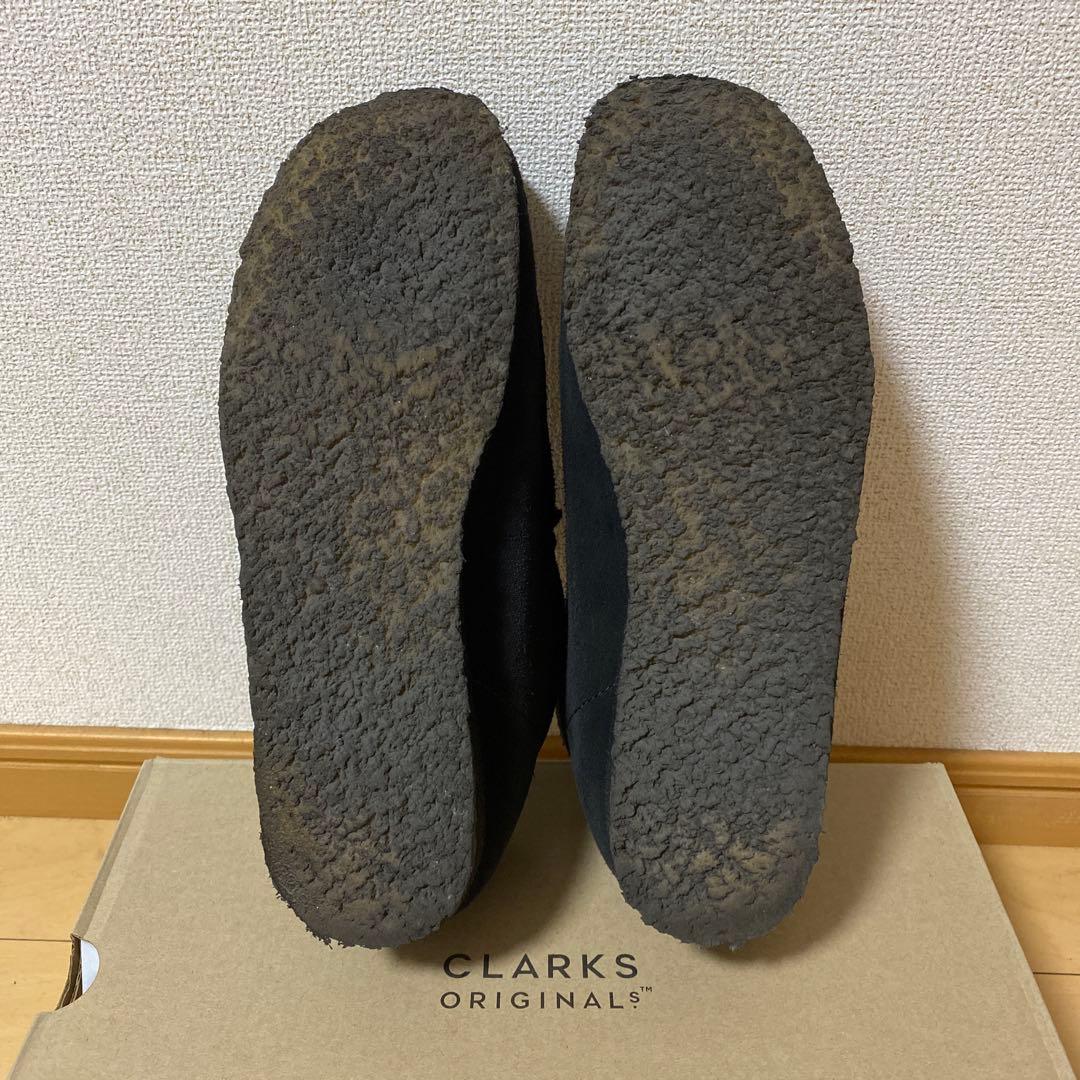 Clarks ワラビー　ブラック