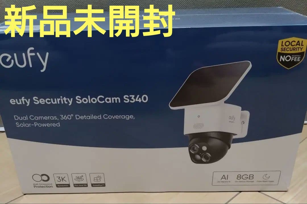 【新品未開封】Anker eufy Security SoloCam S340