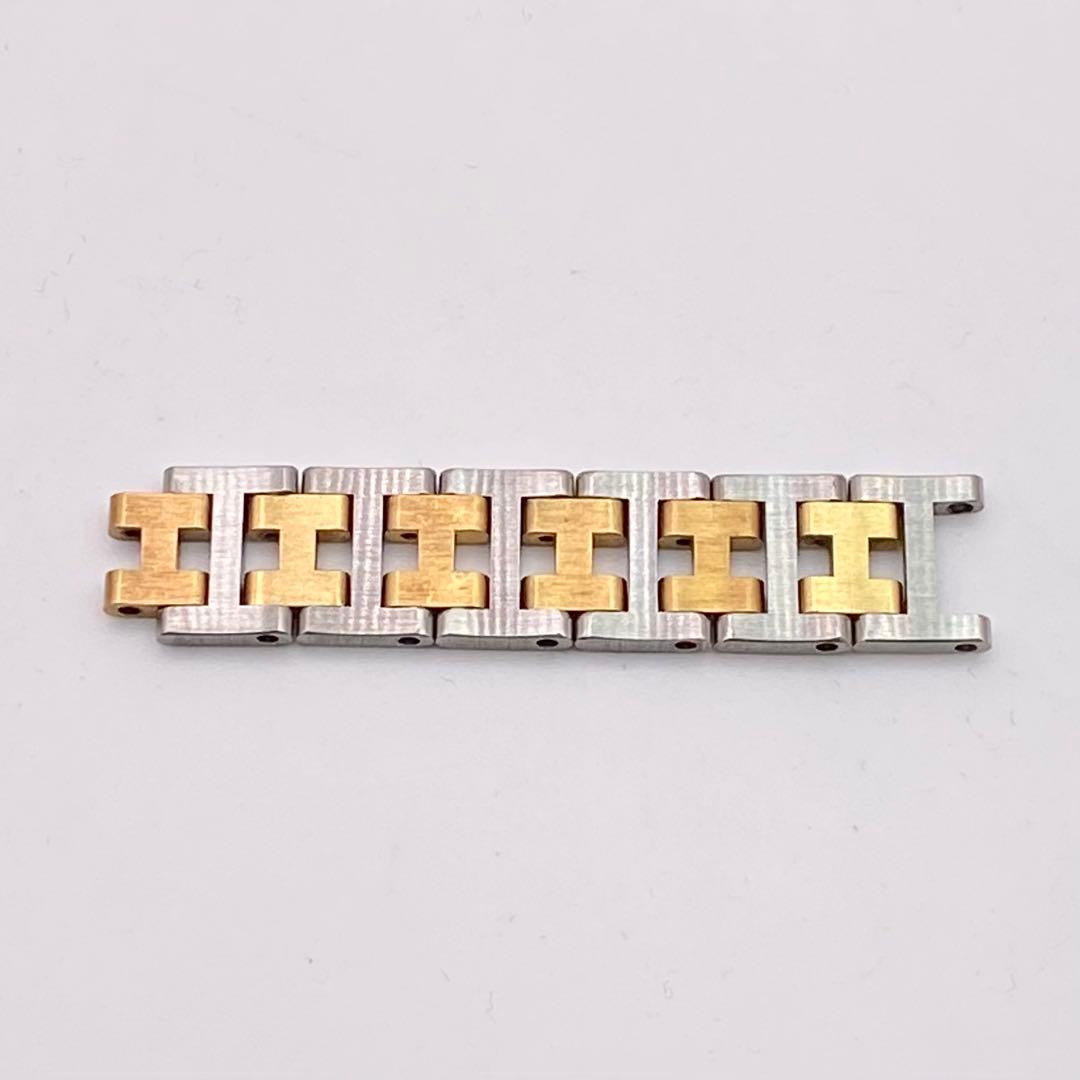 極美品✨ HERMES クリッパー 純正コマ 6個 12mm幅 コンビカラー