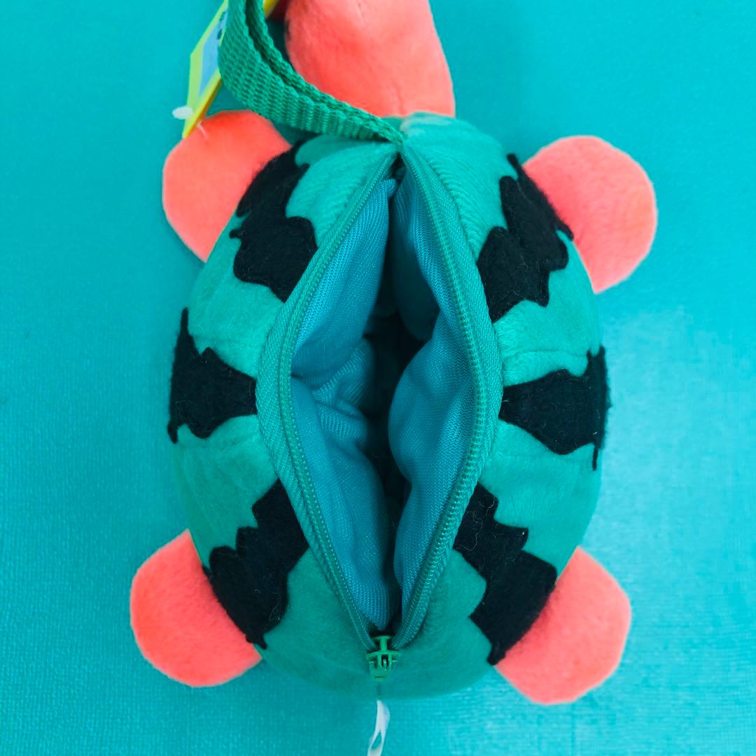 タグ付き 激レア★じゃがいぬくん ぬいぐるみポーチ フクヤ すいかめくん