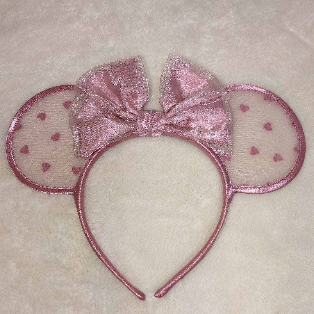 ミニーちゃんカチューシャ3点セット　　　　　　※1回のみ使用目立つ傷や汚れ無し。