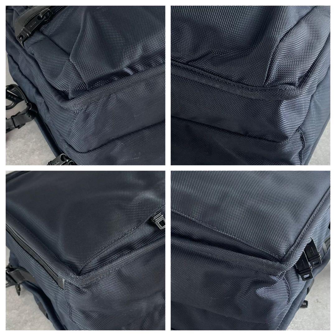 トゥミ×ソフネット別注 アルファ2 2way ビジネスバッグ ブリーフケース 紺