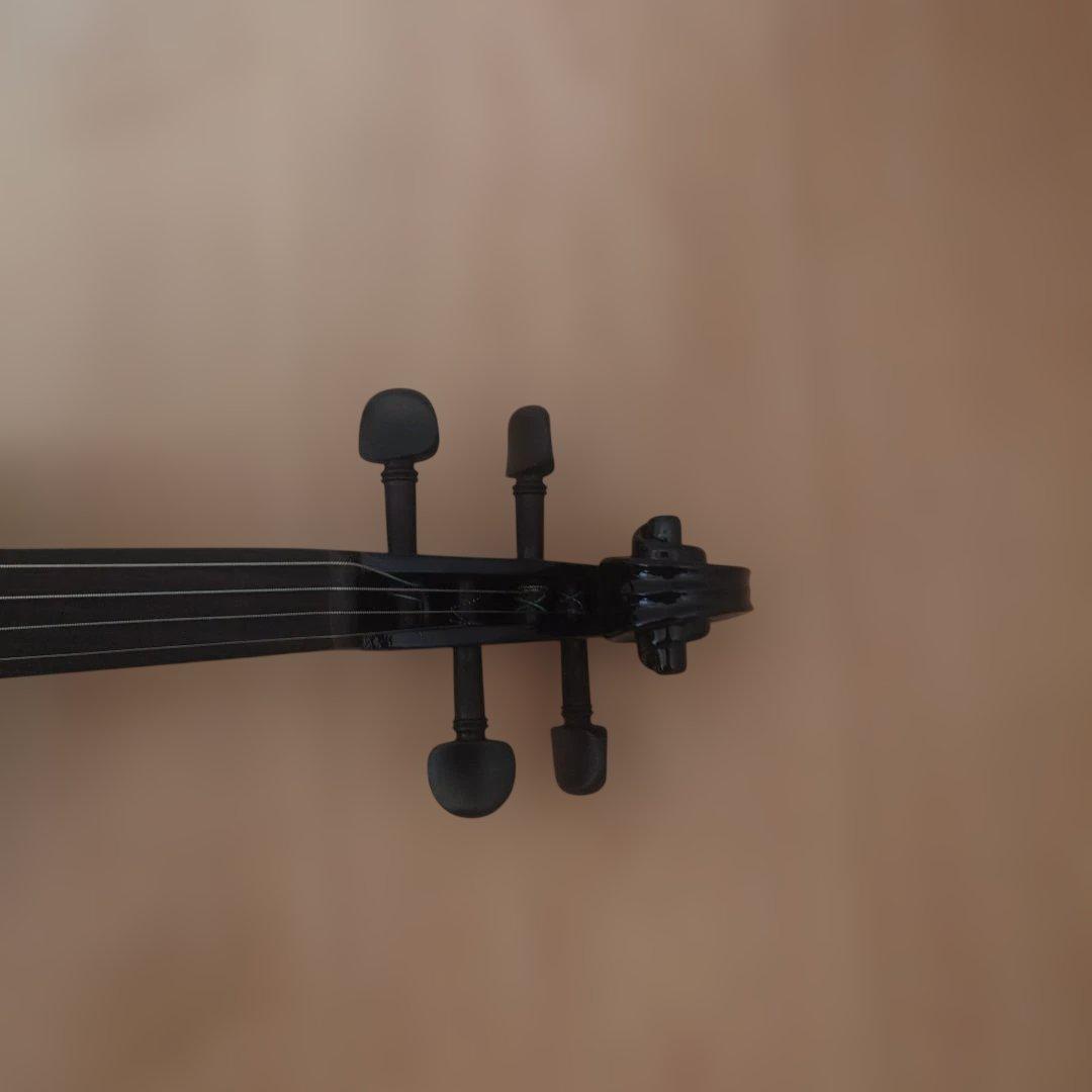 サイレントバイオリン フルセット ケース付 ヘッドホン付 消音 練習用