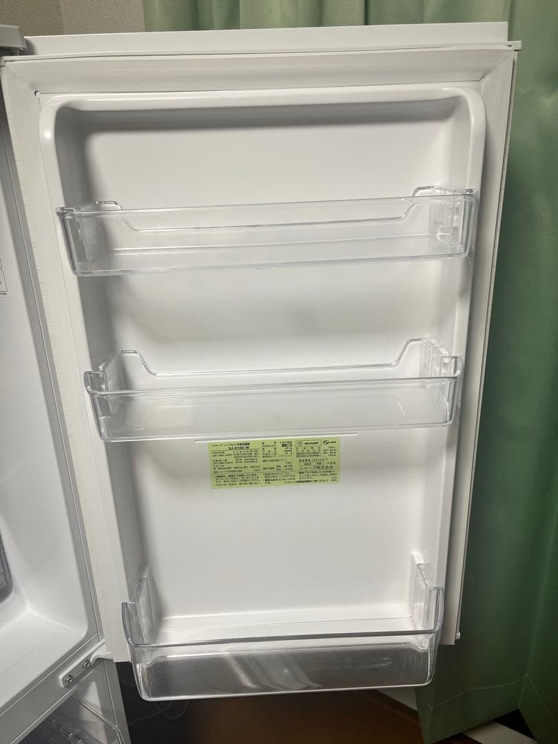 シャープ 冷蔵庫 179L 2021年製 SJ-D18G-W