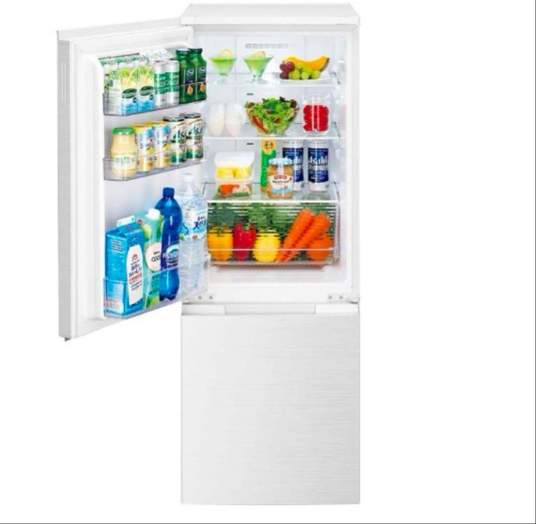 シャープ 冷蔵庫 179L 2021年製 SJ-D18G-W