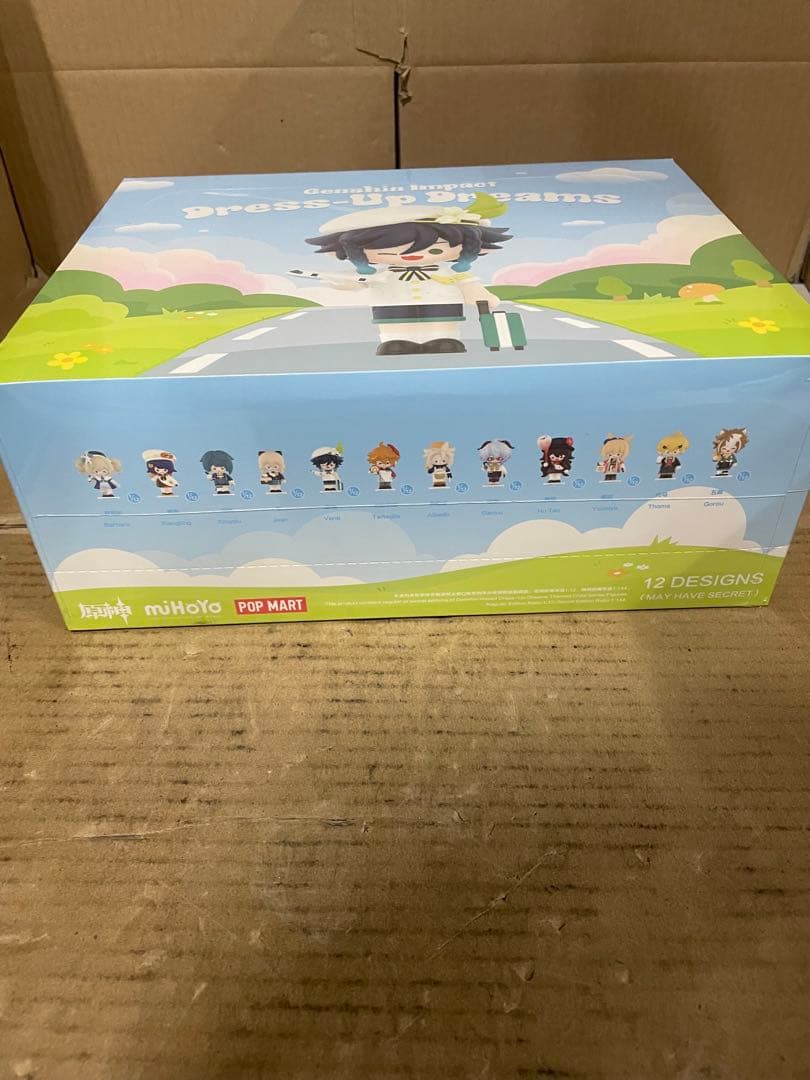 POP MART 原神 ドレスアップ ちびシリーズアソートボックス 12ピース