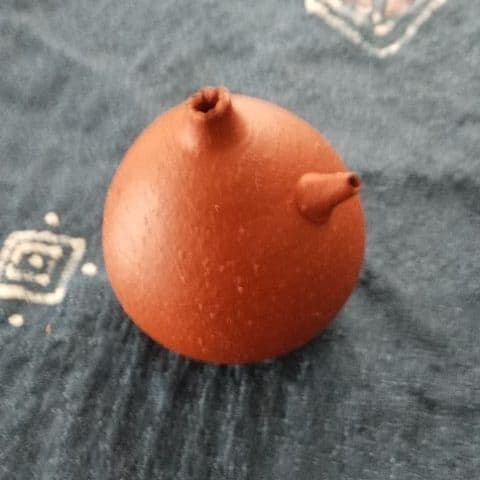 値下げ、三代常山 梨皮朱泥水滴