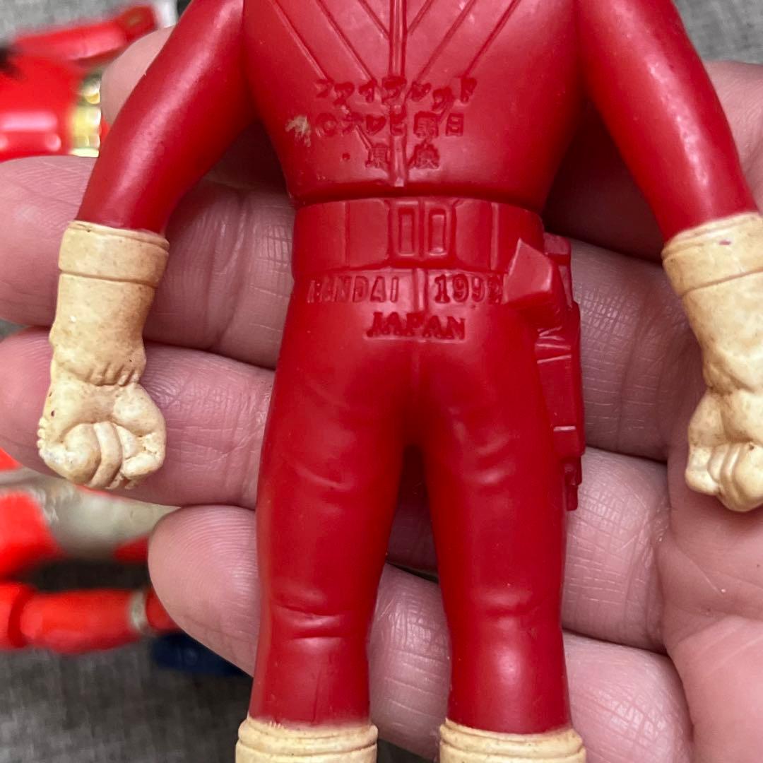 ウルトラマンタロウ ファイブレッド ニンジャレッド オーレンジャーロボ ソフビ