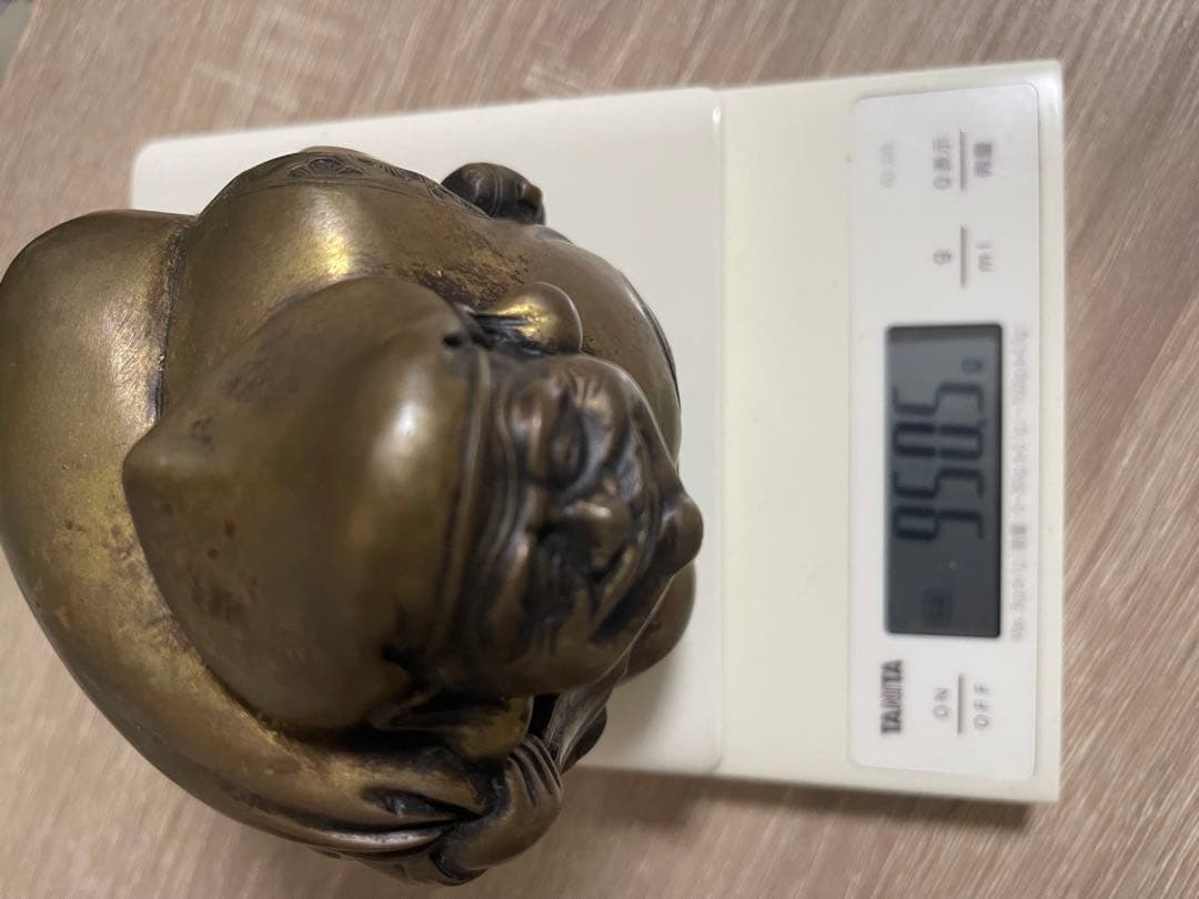 銅製 置物七福神 財神大黒天 幸福 縁起物