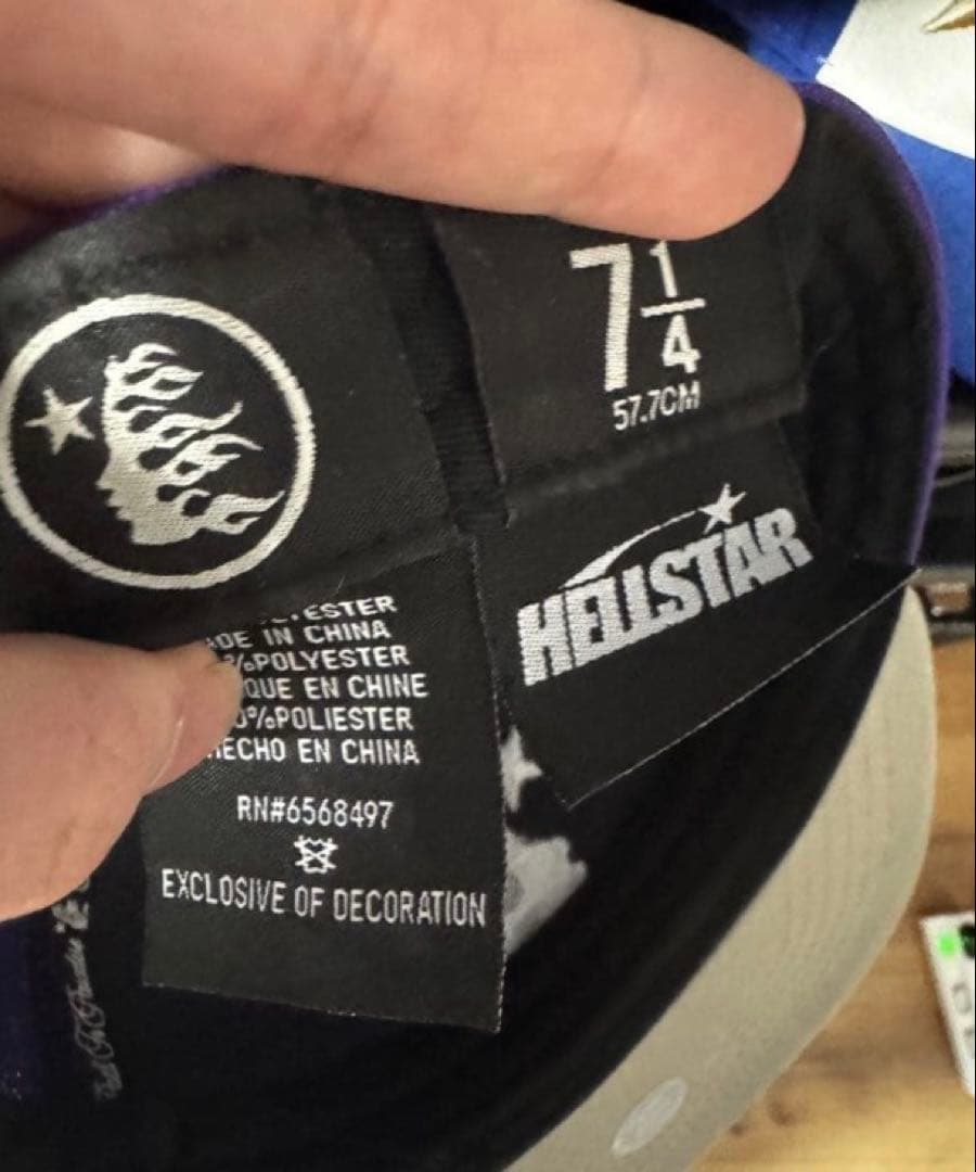 HELLSTAR 紫 キャップ7/14