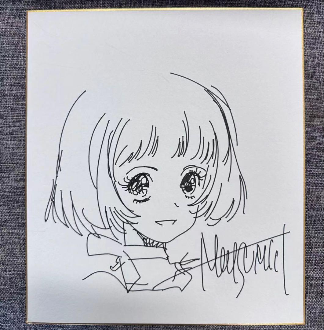 幻夢戦記レダ　鉄拳　宇宙皇子直筆サイン色紙