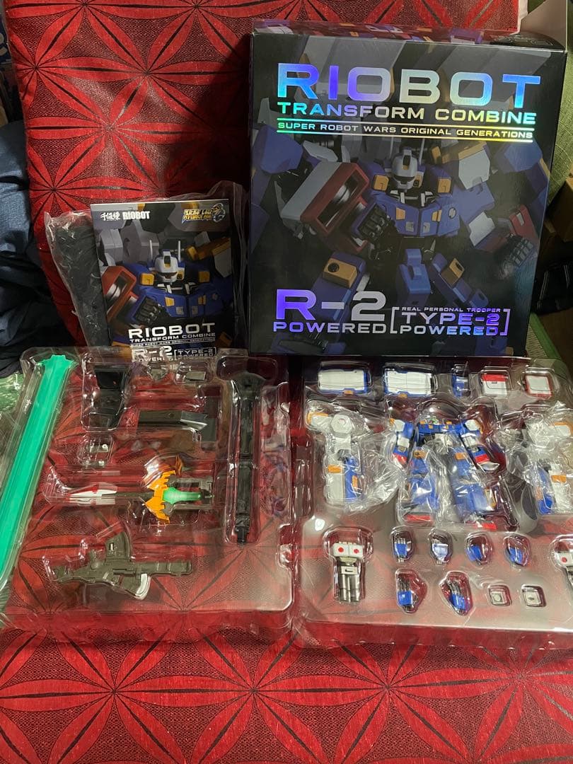 【開封・破損あり】RIOBOT 変形合体SRX・R-GUNセット