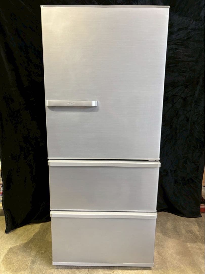 AQUA 冷蔵庫 AQR-27G(S) 2018年製 272L 右開き