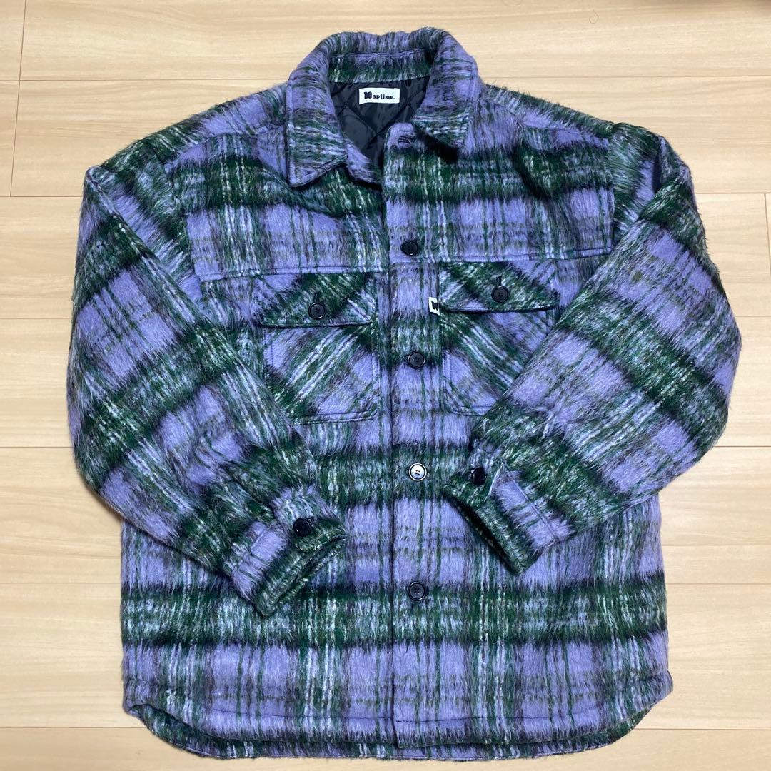 【最終値下げ】Nissy Naptime チェック中綿ジャケット Lサイズ