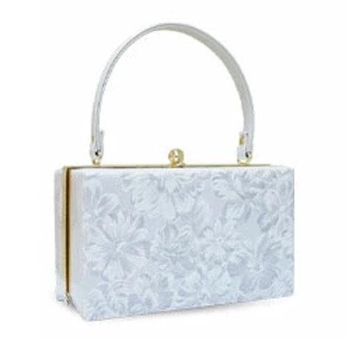 振袖用 草履バッグ セット 高級ジャガード 厚底 uzouri83-8