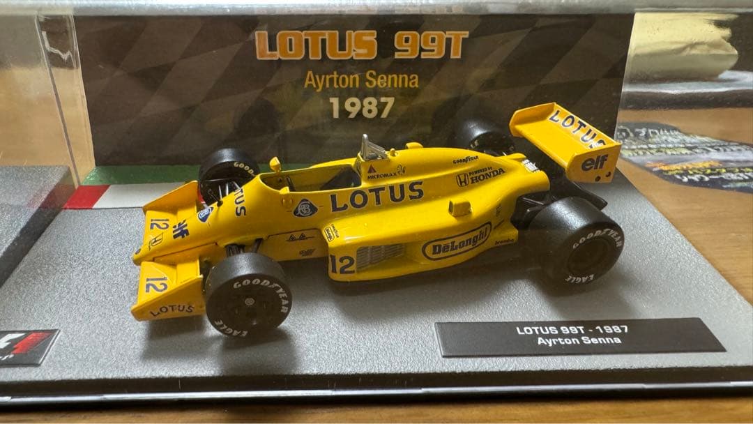 DeAGOSTINI アイルトン・セナ＆中嶋悟LOTUS
