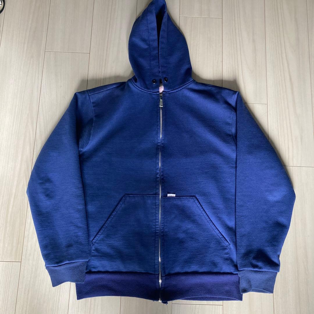 carhartt ヴィンテージ　サーマル　ジップパーカー　usa製 フェード