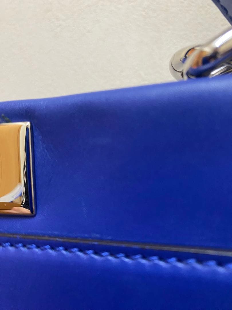 フェンディ　ピーカブー　青　8BN226-Q9N