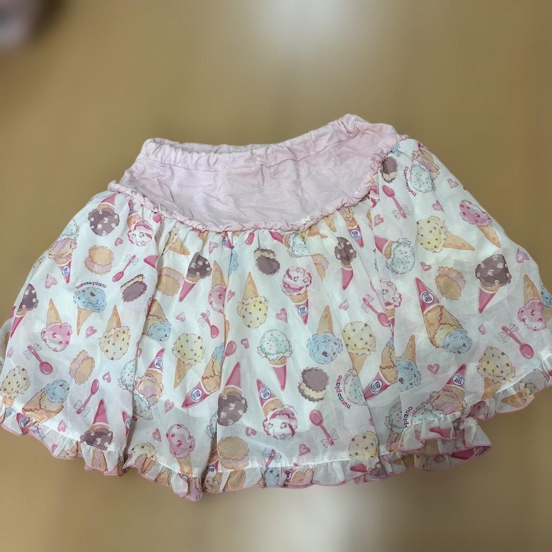 メゾピアノ　サーティワン　スカート　150