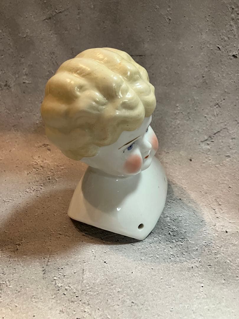 ドイツ　アンティーク　チャイナヘッドドール　大きいサイズ